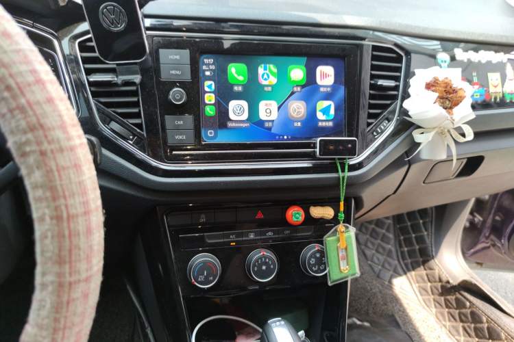 Used Volkswagen T-ROC 2020 280TSI DSG Two-Wheel Drive Comfort Version Audio And AC Panel