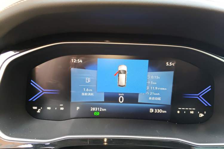 Used Jetta VS7 2022 280TSI Automatic High-Gloss Enjoyment Edition Instrument Cluster