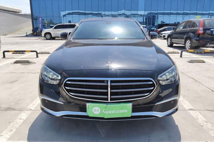 Used Mercedes-Benz E-Class New Energy 2023 E 350 e L Plug-in Hybrid Sedan Front