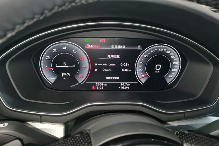 Used Audi A4L 2025 2 Million Units Enjoyment Version 40 TFSI Stylish and Dynamic Type Instrument Cluster