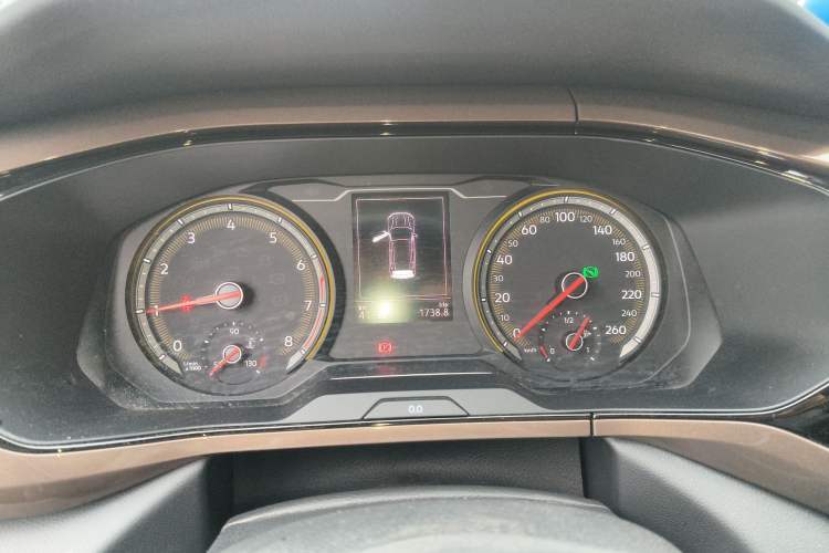 Used Volkswagen Tharu 2019 280TSI Two-Wheel Drive Luxury Version China VI Standard Instrument Cluster