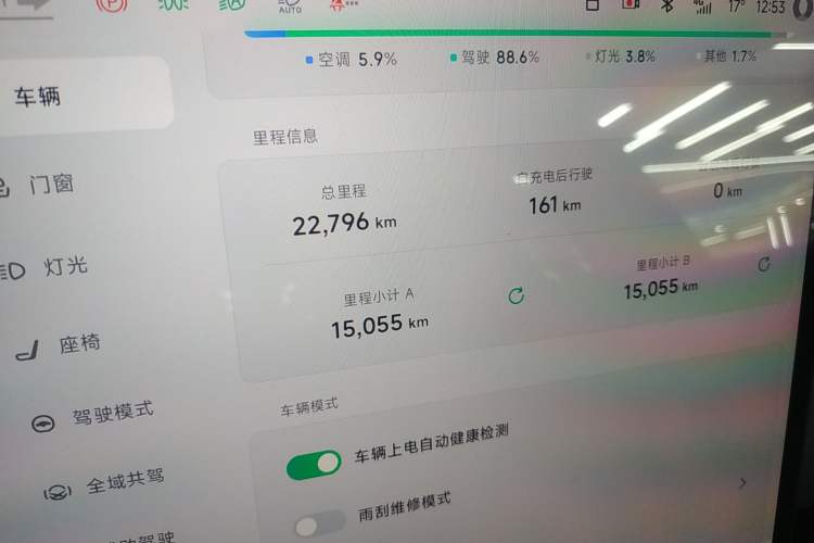 Used XPeng MONA M03 2024 620 with Ultra-Long Range Instrument Cluster