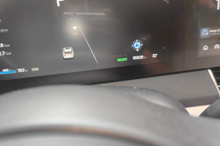 Used Li Auto ONE 2021 Extended-Range 6-Seater Version Odometer Close Up