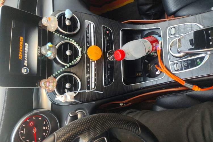 Used Mercedes-Benz C-Class 2016 C 200 L 4MATIC Sport Edition Audio And AC Panel