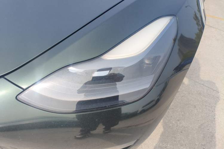 Used Tesla Model 3 2022 Performance High-Performance All-Wheel-Drive Version Left Front Headlight