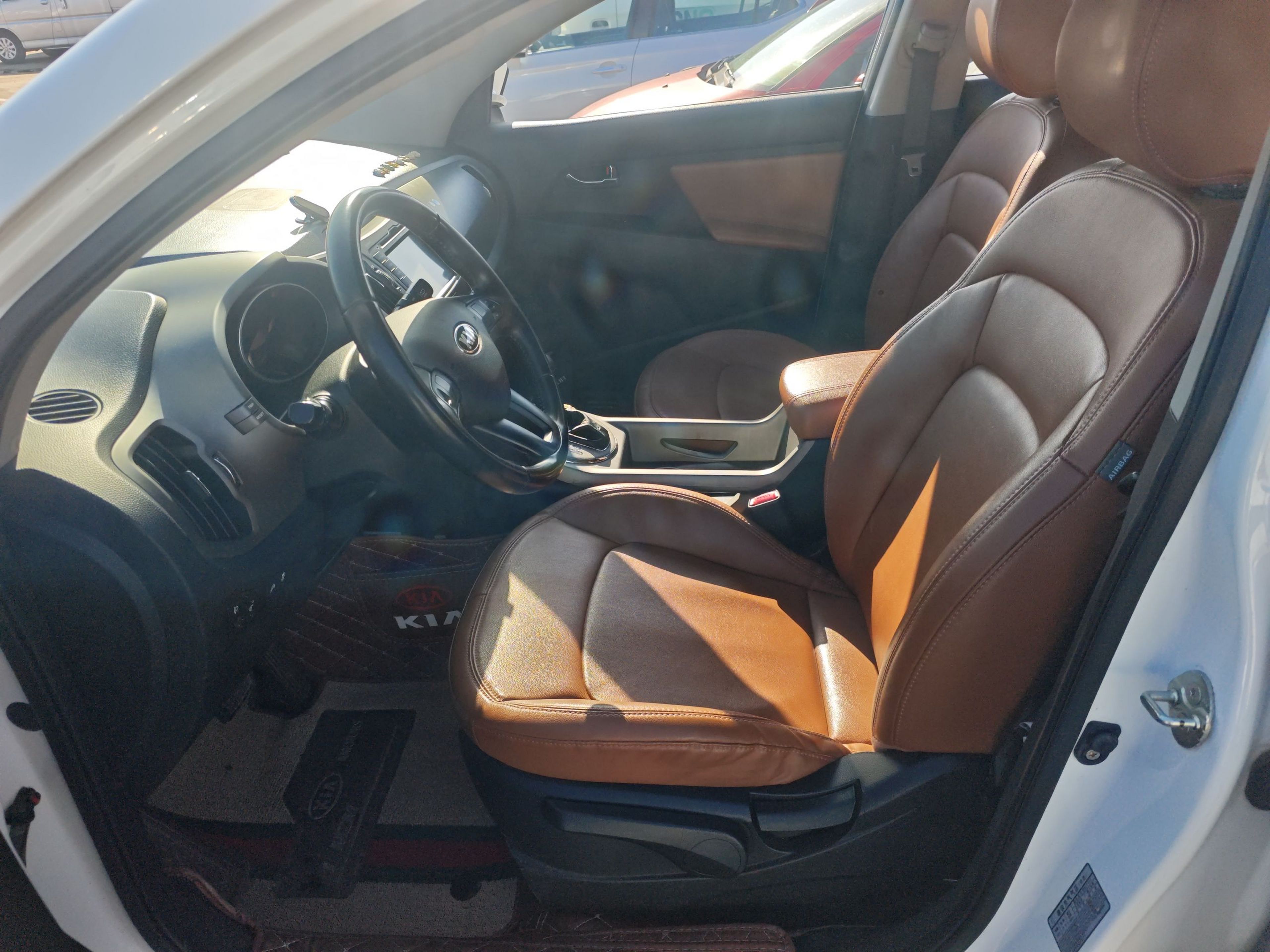 Avant de la voiture