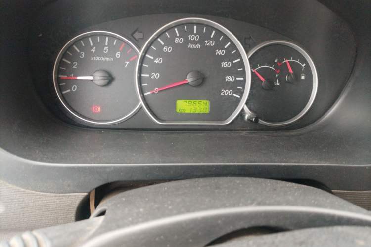 Used Wuling Hongguang 2010 1.2L Base Version China IV Standard Odometer Close Up