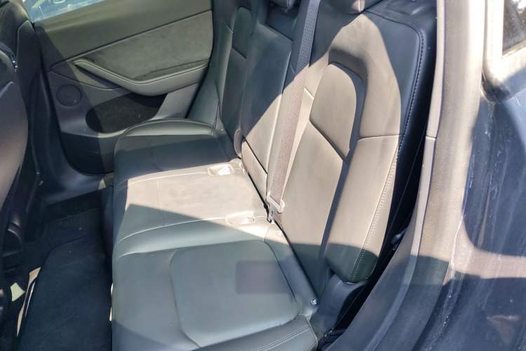 Used Tesla Model Y 2021 Long-Range All-Wheel-Drive Version Left Rear Seat