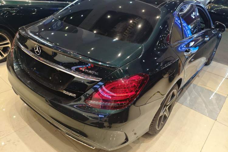 Used Mercedes-Benz C-Class 2019 C 260 Sport Edition 4MATIC Rear Right 45 Deg