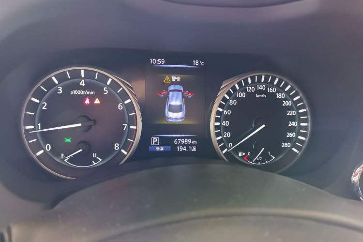 Used Infiniti Q50L 2018 2.0T Enjoyment Version China V Standard Instrument Cluster