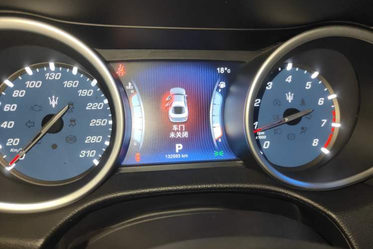 Used Maserati Ghibli 2014 3.0T Standard Edition Instrument Cluster