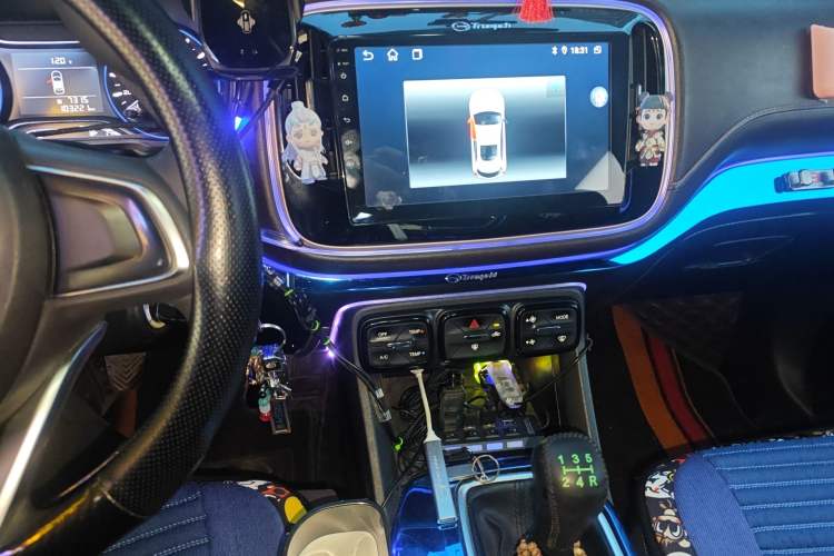 Used GAC Trumpchi GS3 2019 150N Manual Comfort Edition Audio And AC Panel