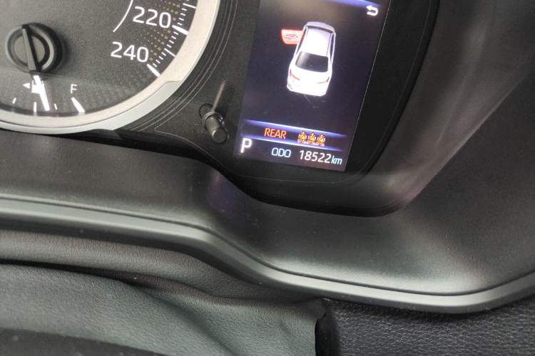 Used Toyota Corolla 2022 1.2T S-CVT Pioneer PLUS Edition Odometer Close Up