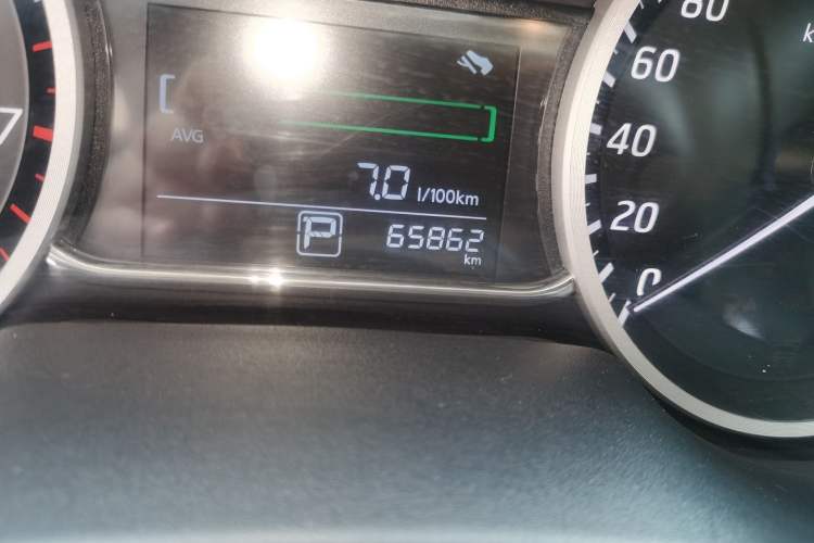 Used Nissan Sylphy 2023 1.6L CVT Comfort Edition Odometer Close Up