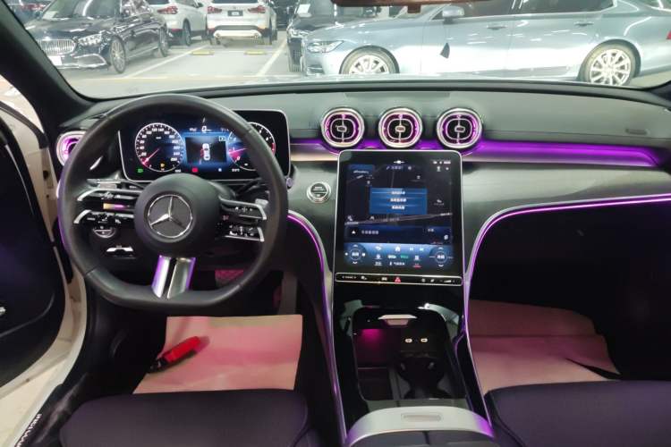 Used Mercedes-Benz C-Class 2024 C 260 L Sport Edition Audio And AC Panel