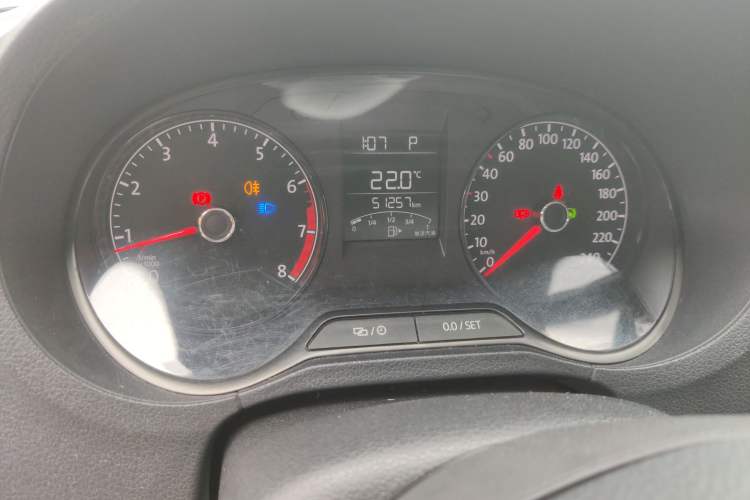 Used Volkswagen Polo 2018 1.5L Automatic Advanced Driving Model Odometer Close Up