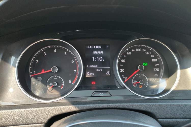 Used Volkswagen Golf 2019 280TSI DSG Comfort Version China V Standard Instrument Cluster