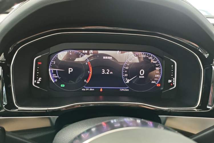 Used Volkswagen Teramont X 2019 380TSI Four-Wheel Drive Prestige Luxury Edition Instrument Cluster