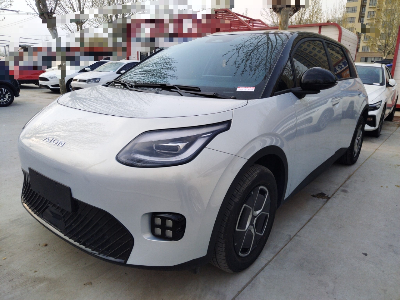 Parte inferior delantera