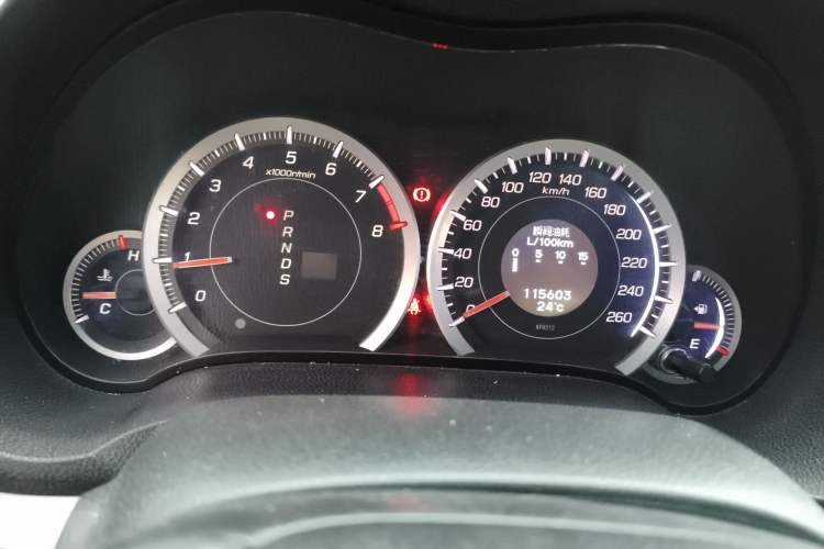 Used Honda Spirior 2013 2.4L Luxury Edition Instrument Cluster