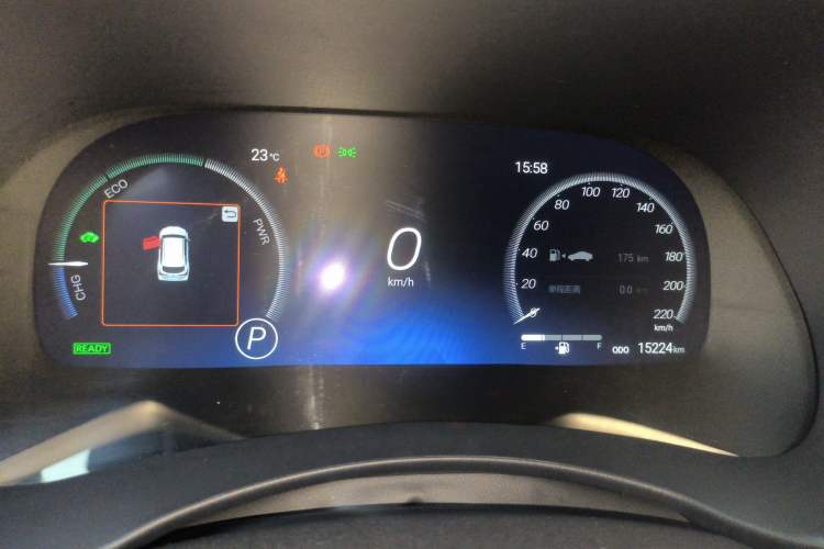 Used Toyota Highlander 2024 2.5L Smart Electric Hybrid Dual-Motor Two-Wheel-Drive Elite Edition 5 Seats Instrument Cluster