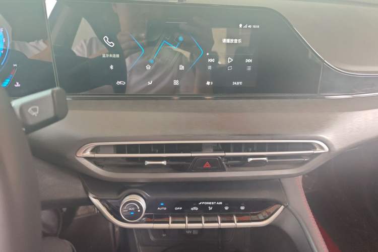 Used CHANGAN Eado 2021 PLUS Blue Whale NE 1.4T GDI DCT Prestige Model Audio And AC Panel