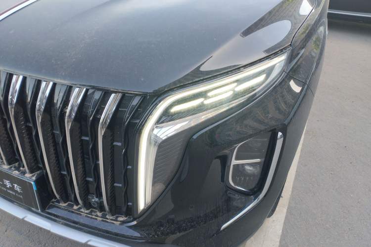 Used Hongqi HS7 PHEV 2024 2.0T PHEV Four-Wheel Drive Flagship Edition 6 Seats Left Front Headlight