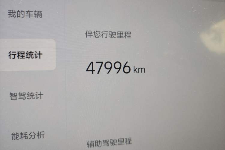 Used Li Auto L8 2023 Pro Model Odometer Close Up