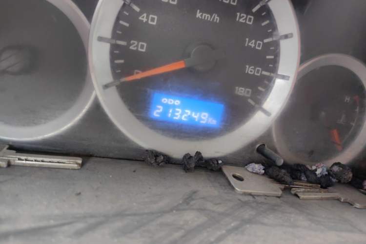 Used CHANGAN KAICHENG Star 3 2015 1.0L Value Edition Non-Air-Conditioned C10 Odometer Close Up