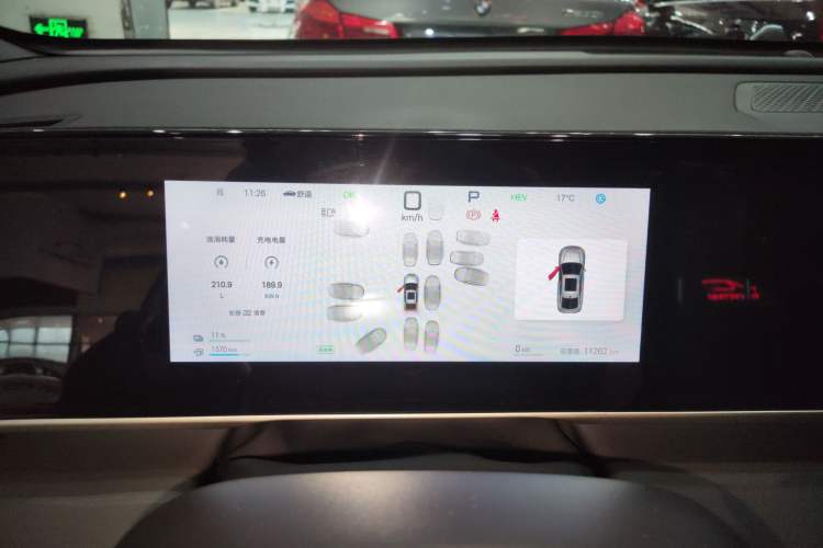 Used BYD Qin L 2025 DM-i Smart Drive 80KM Leading Model Instrument Cluster