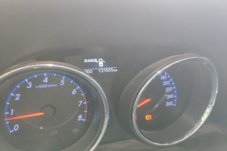 Used Toyota Reiz 2013 2.5S Elite Edition Odometer Close Up