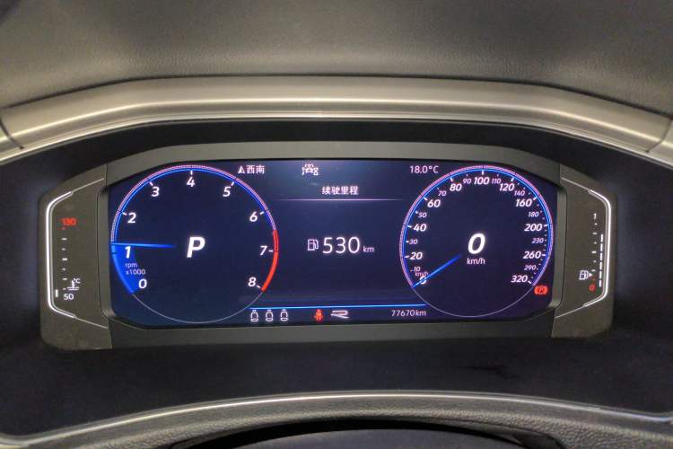 Used Volkswagen T-ROC 2020 230TSI DSG Two-Wheel Drive Advanced Version Instrument Cluster