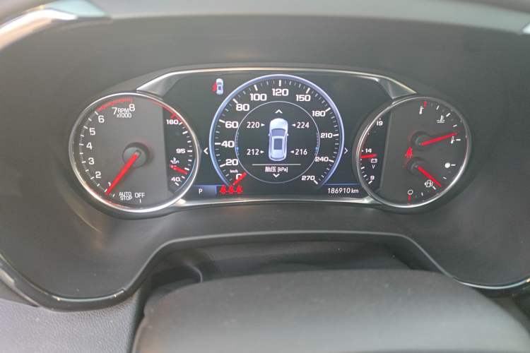 Used Chevrolet Blazer 2020 RS 650T Twin-Clutch All-Wheel Drive 7-Seater Top-Grade Version Instrument Cluster