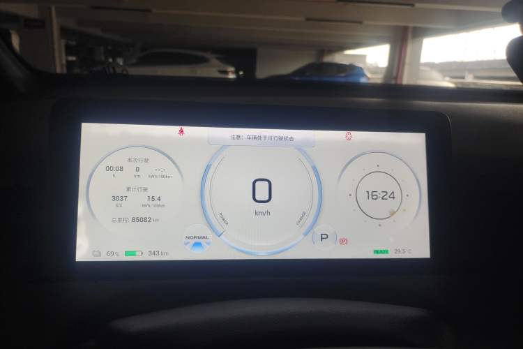 Used AION Y 2022 70 Intelligent Edition Lithium Iron Phosphate Instrument Cluster