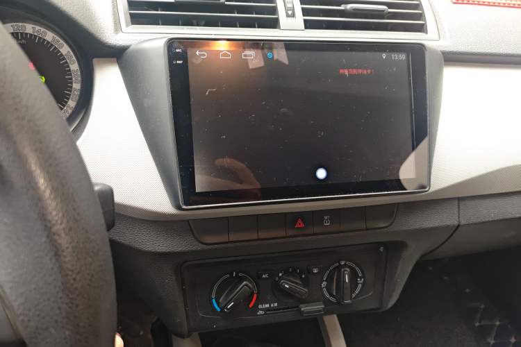 Used Skoda Fabia 2017 1.4L Automatic Car Enjoy Edition Audio And AC Panel