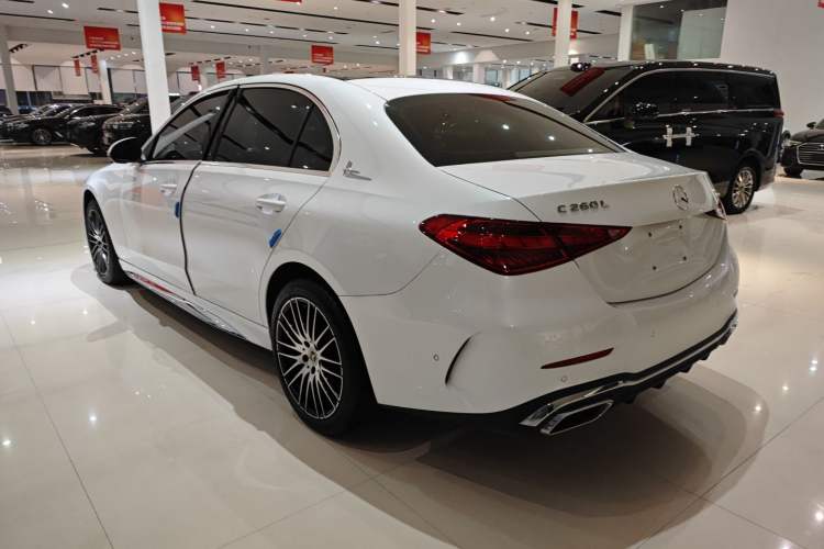 Used Mercedes-Benz C-Class 2024 Restyled C 260 L Sport Edition Rear Left 45 Deg