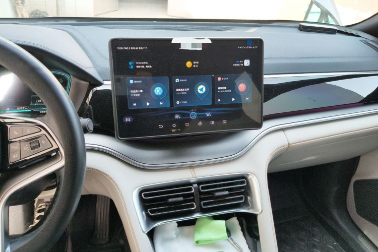 Used BYD Song PLUS New Energy 2021 DM-i 110KM Flagship PLUS Audio And AC Panel