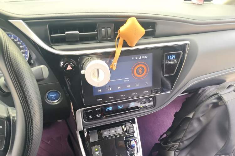 Used Toyota Corolla Hybrid E+ 2019 1.8L E-CVT Luxury Edition Audio And AC Panel