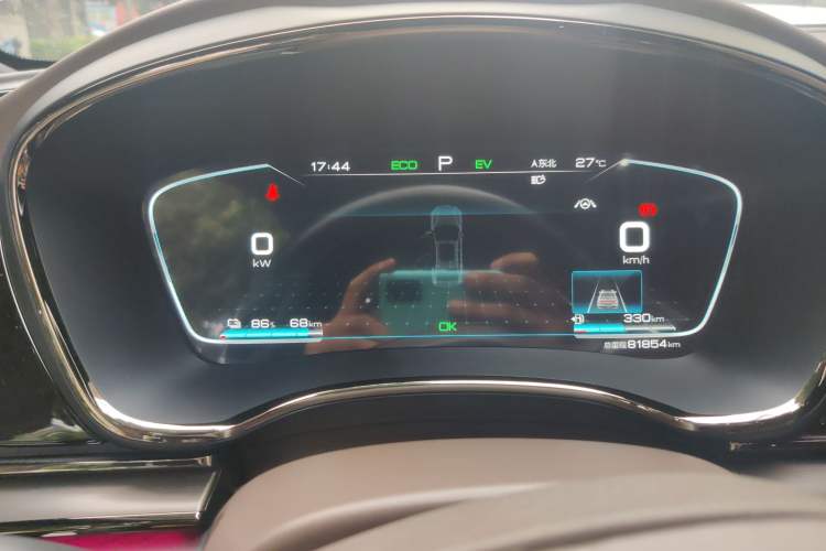 Used BYD Han 2020 DM Four-Wheel Drive Performance Edition Prestige Model Instrument Cluster