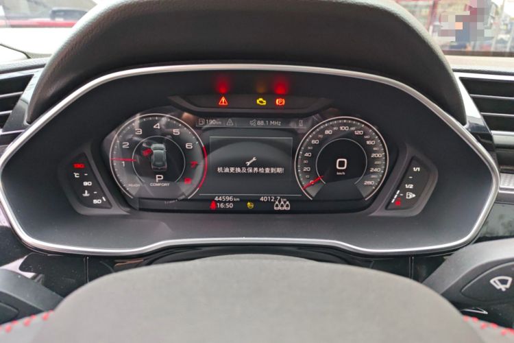 Used Audi Q3 2022 40 TFSI RS Package Performance Model Instrument Cluster