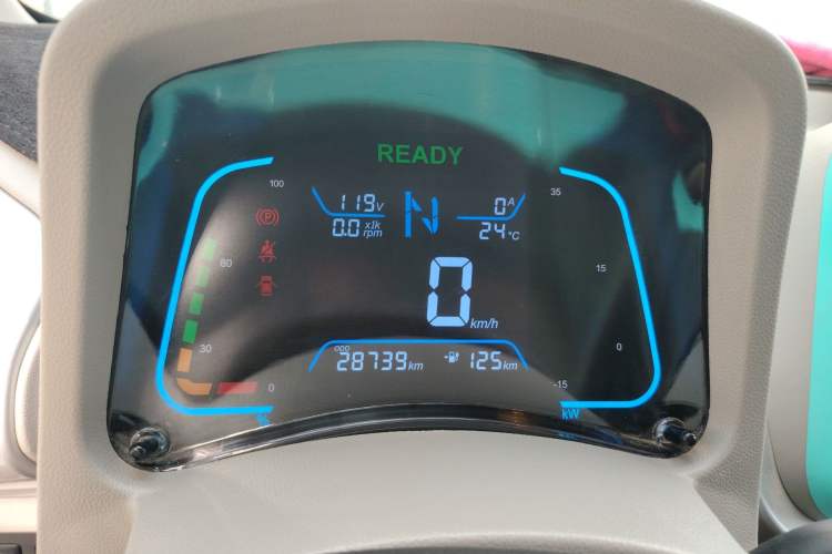 Used JMEV Xiao Qilin 2023 Joyful Edition 201km Comfort Model Instrument Cluster