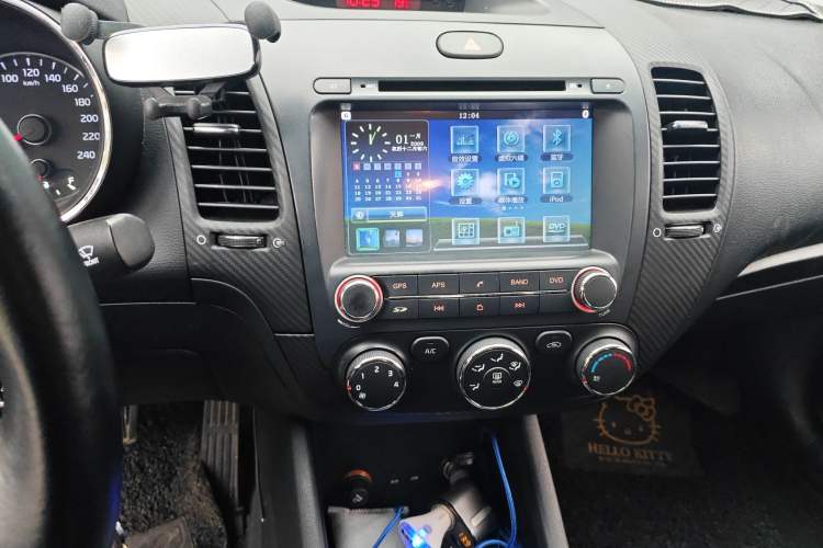 Used Kia K3 2013 1.6L Automatic GL Audio And AC Panel