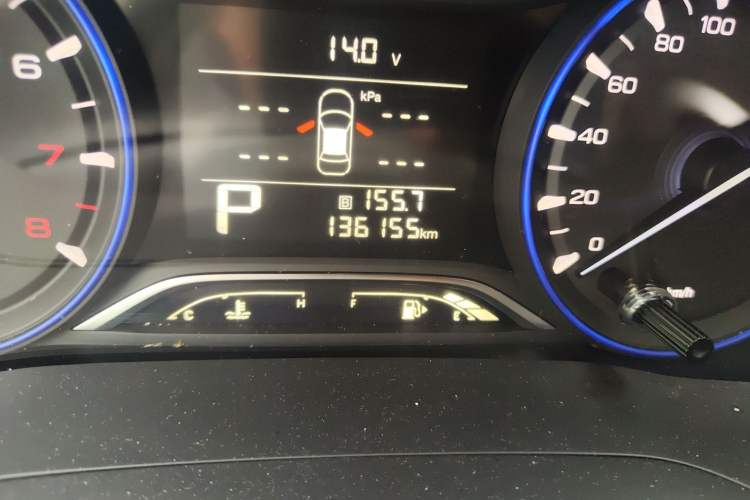 Used GAC Trumpchi GA4 2018 200T Automatic Luxury Edition Odometer Close Up