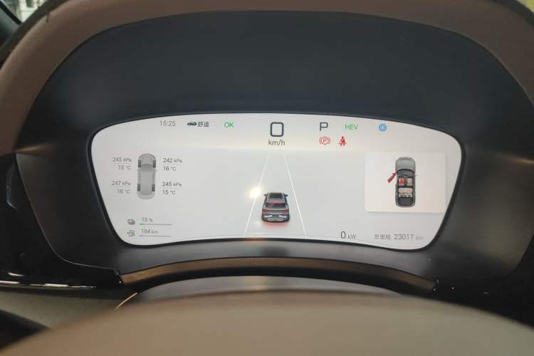 Used BYD Song PLUS New Energy 2025 DM-i 112KM Prestige Model Instrument Cluster