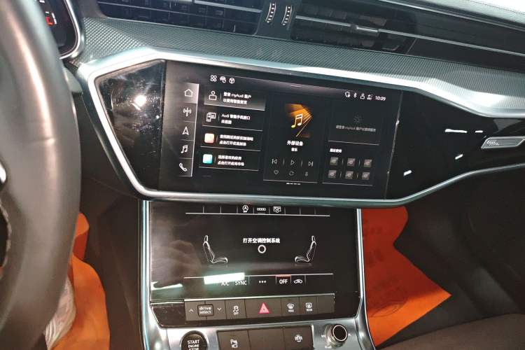 Used Audi A6L 2021 45 TFSI Prestige Dynamic Edition Audio And AC Panel