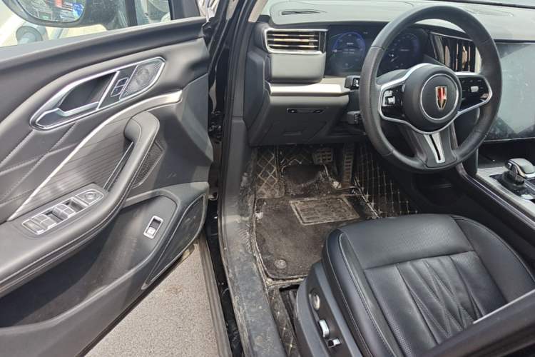Used Hongqi HS7 PHEV 2024 2.0T PHEV Four-Wheel Drive Flagship Edition 7 Seats
