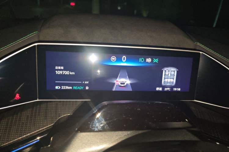 Used Zeekr 001 2022 Long-Range Dual-Motor WE Edition Instrument Cluster