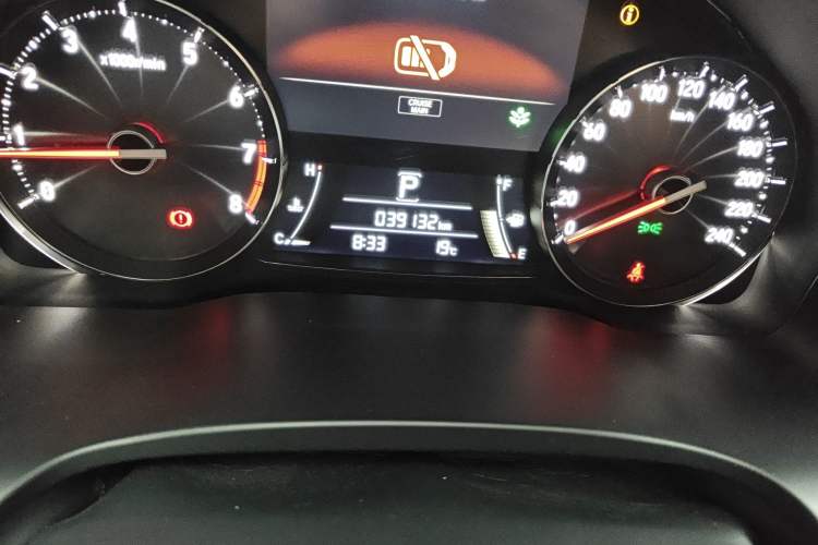 Used Honda Avancier 2020 370TURBO Four-Wheel Drive Premium Edition Odometer Close Up