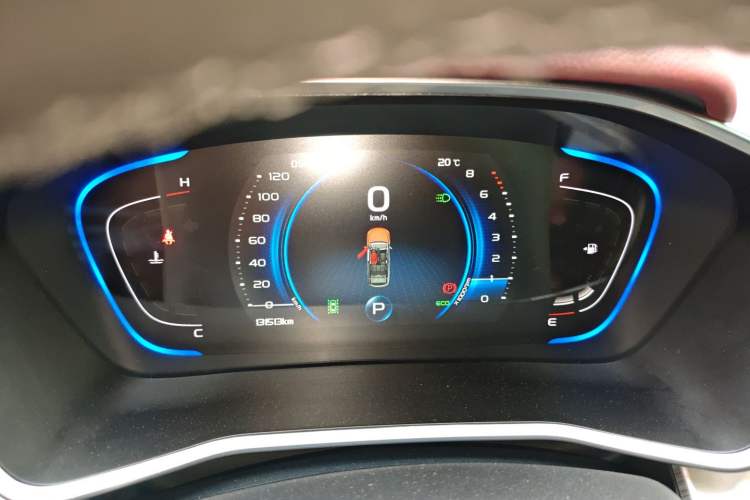 Used Geely Auto Coolray 2019 Sport Model 260T DCT Battle China V Standard Instrument Cluster