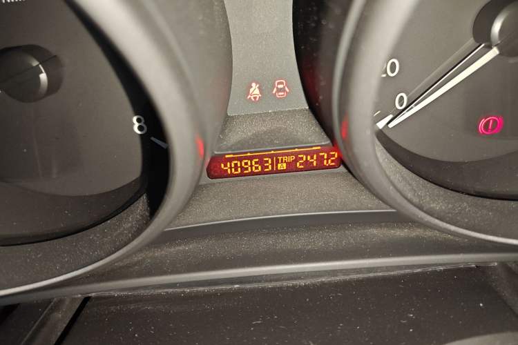 Used Mazda 3 2011 Sedan 1.6L Automatic Comfort Model Odometer Close Up